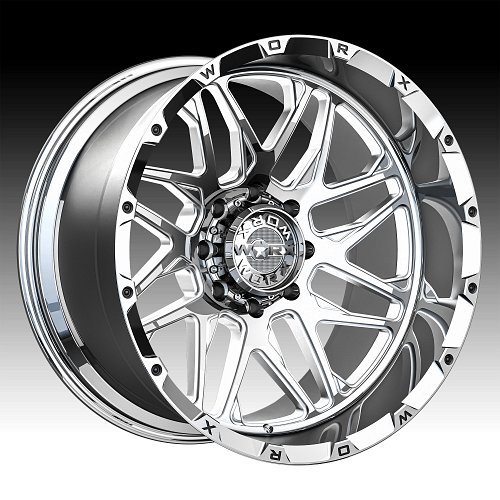 Worx Offroad Forged WF819P Polished Custom Truck Wheels 1